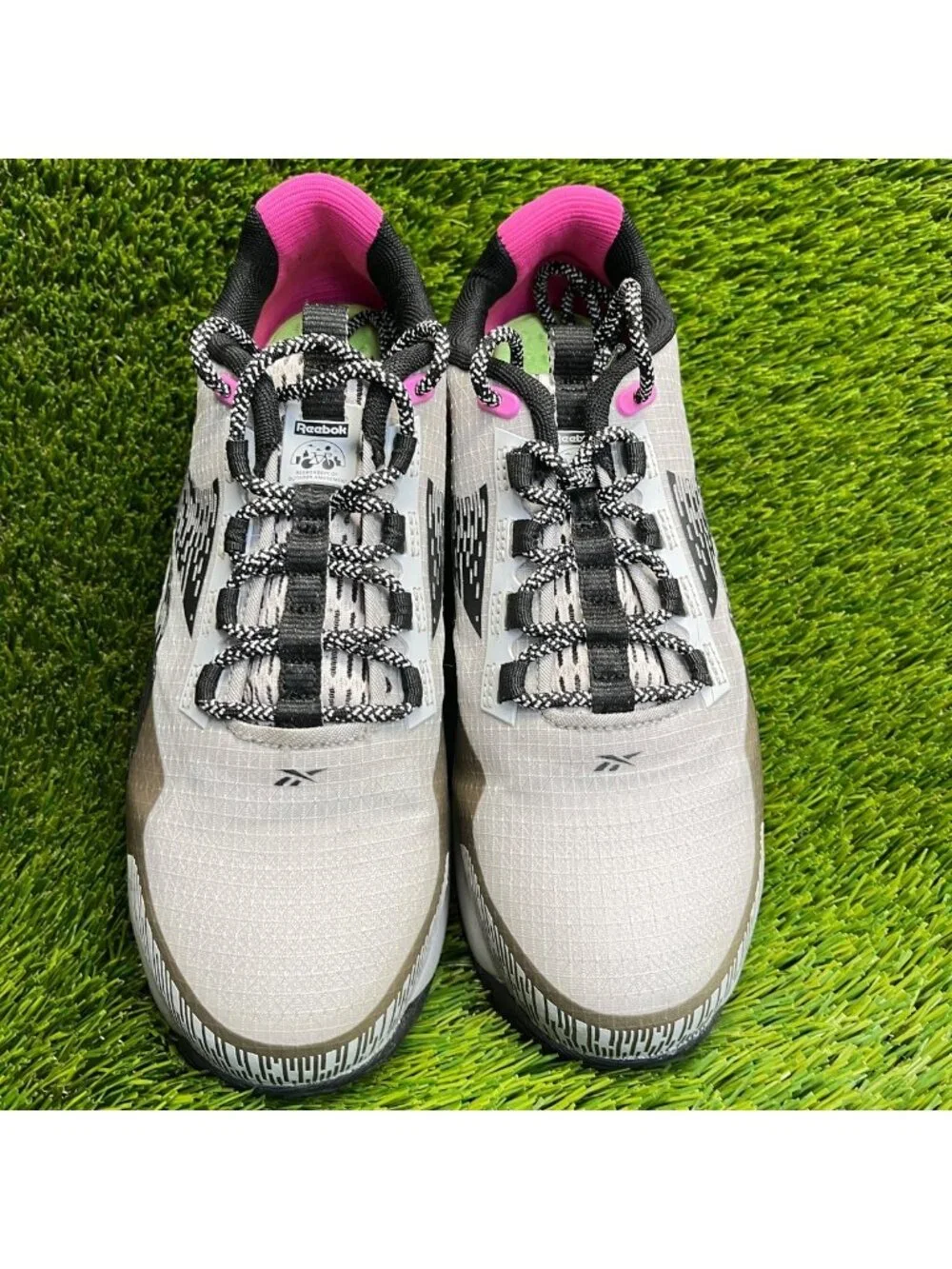 Reebok Nano X1 Adventure Womens Size 7.5D Gray Composite Toe Safety Work Shoes